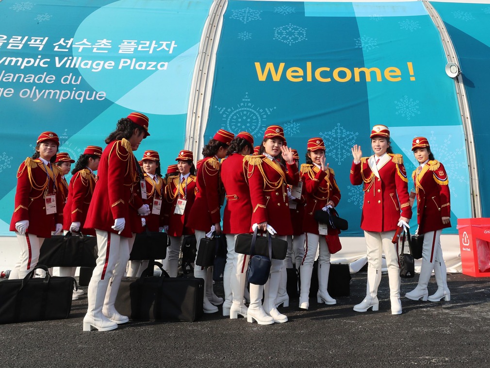 Triều Tiên,đội cổ vũ,Thế vận hội mùa đông