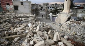 Những hình ảnh rợn người ở vùng chiến sự thảm khốc nhất Syria - Ảnh 19