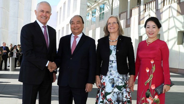 Thủ tướng Nguyễn Xuân Phúc,Nguyễn Xuân Phúc,Thủ tướng,Australia