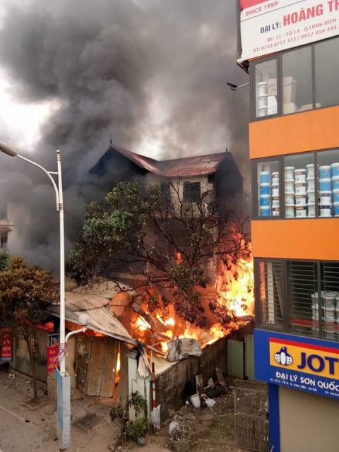 cháy,cháy nhà,cháy ở Hà Nội