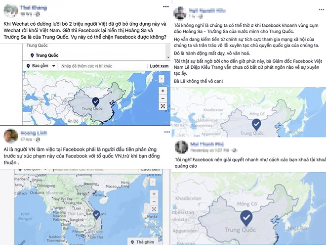 'Facebook phai xin loi vu ban do Truong Sa thuoc Trung Quoc' hinh anh 3