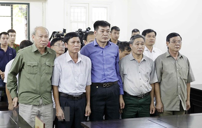 Giảm án cho 9 bị cáo trong vụ vi phạm trong quản lý đất đai ở Đồng Tâm