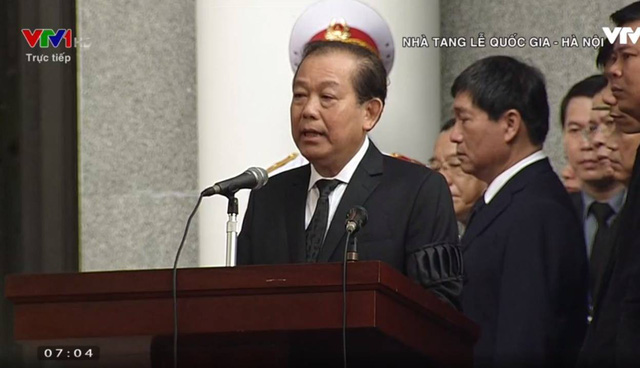 Phó Thủ tướng Trương Hoà Bình sơ lược tiểu sử Chủ tịch nước Trần Đại Quang. 