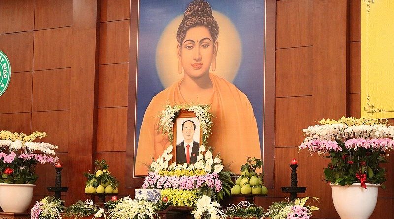 Phật tử TP.HCM cầu nguyện cho Chủ tịch nước Trần Đại Quang - ảnh 1