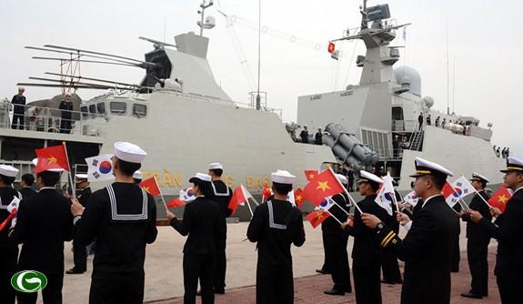 Tàu 015-Trần Hưng Đạo tham dự duyệt binh tàu quốc tế tại Jeju, Hàn Quốc - Ảnh 5.