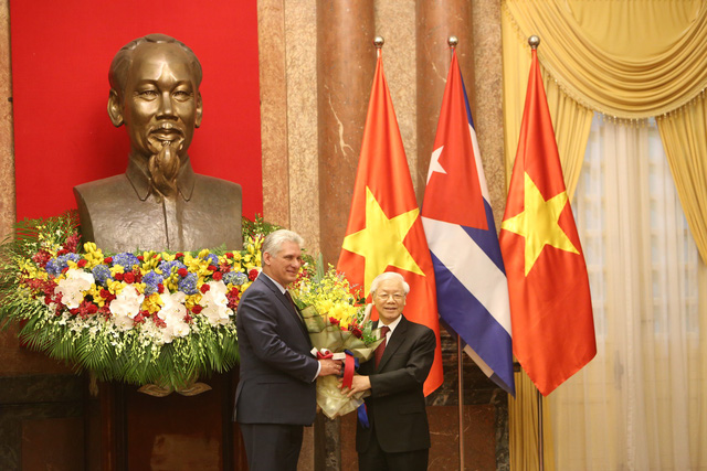 Lãnh đạo Cuba đón nhận những tình cảm tốt đẹp của lãnh đạo và nhân dân Việt Nam
