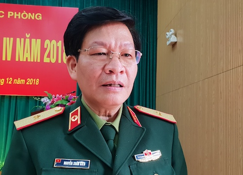 Thiếu tướng Nguyễn Xuân Kiên, Cục trưởng Cục Quân y (Bộ Quốc phòng). Ảnh: HT