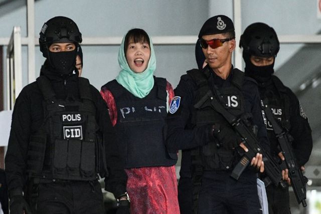 Đoàn Thị Hương dự kiến sẽ được trả tự do vào ngày 3/5 tới (ảnh: AFP)